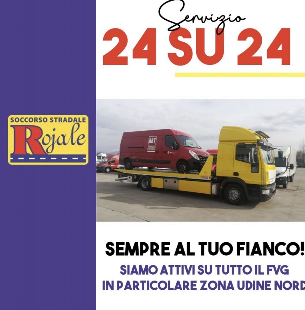 Carroattrezzi h24 in provincia di Udine